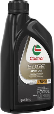 Euro SAE 5W-40 Advanced Full Synthetic Motor Oil – 6 Quart Pack