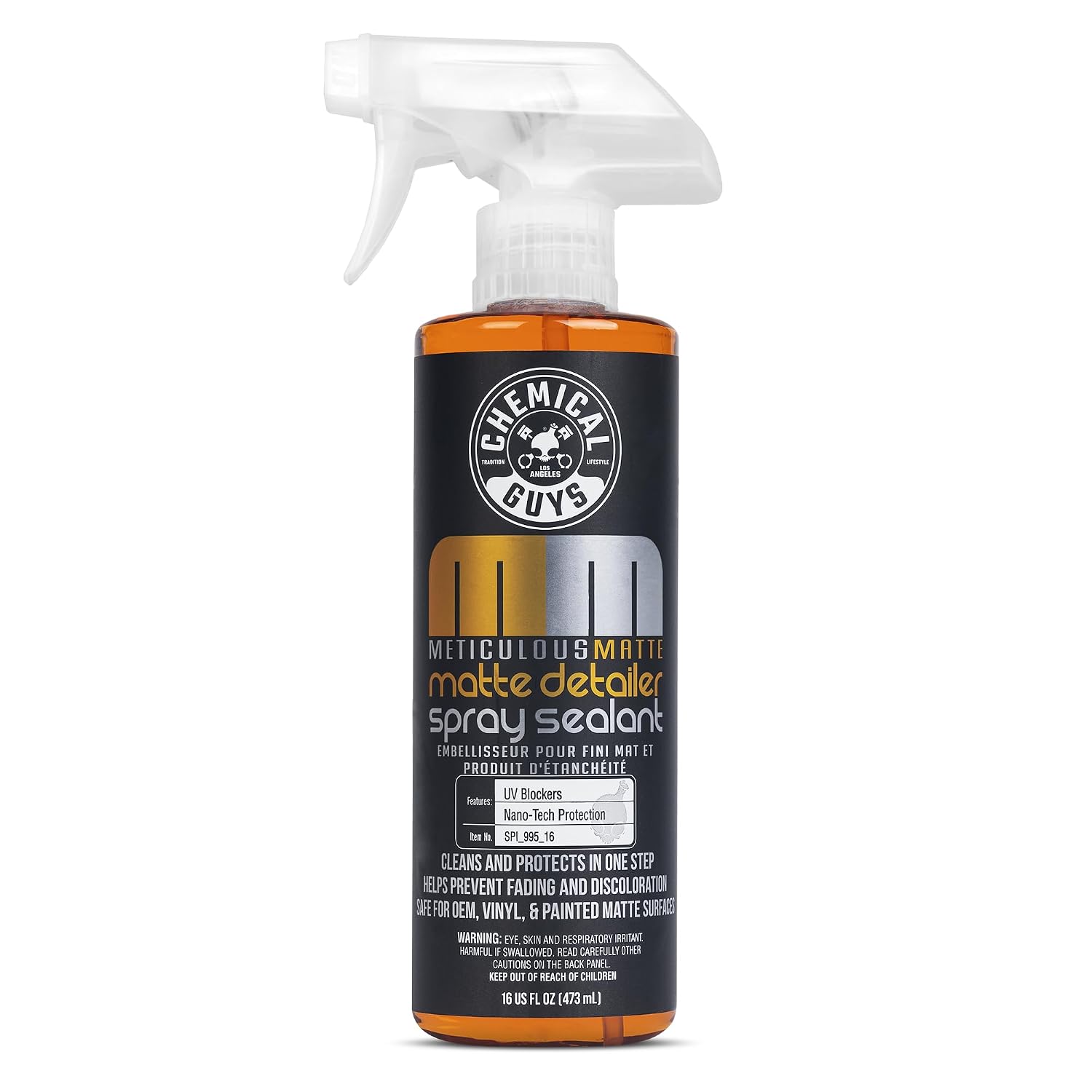 Chemical Guys Meticulous Matte & Satin Finish Detailer – 16 Oz