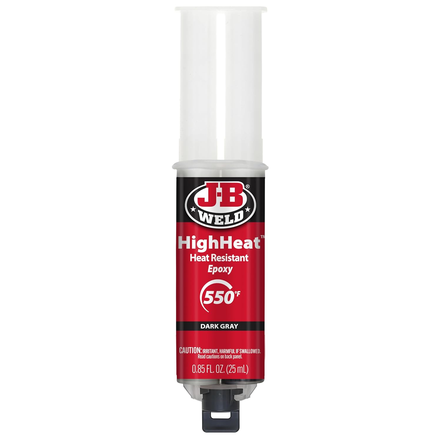 High Heat Epoxy Syringe, Dark Gray