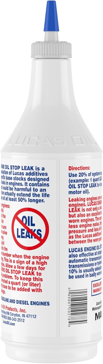 Engine Oil Stop Leak Treatment – 1 Quart