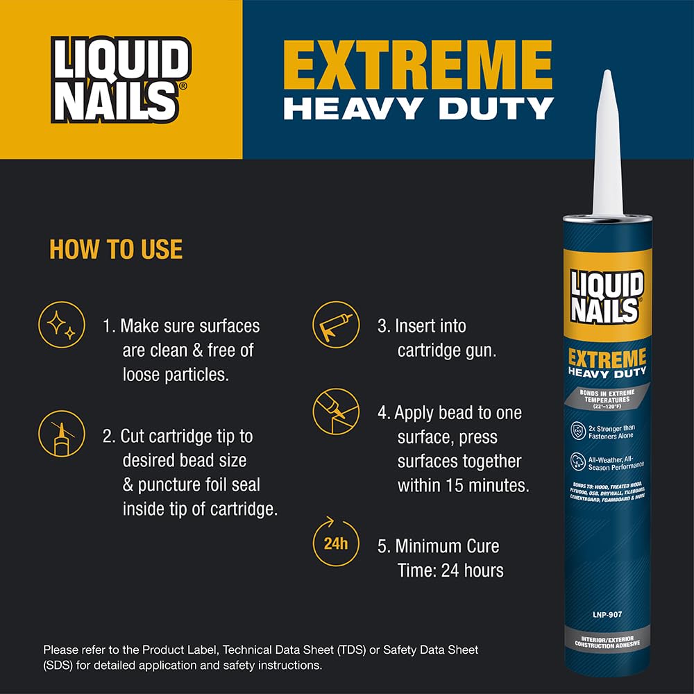 Extreme Heavy Duty Construction Adhesive