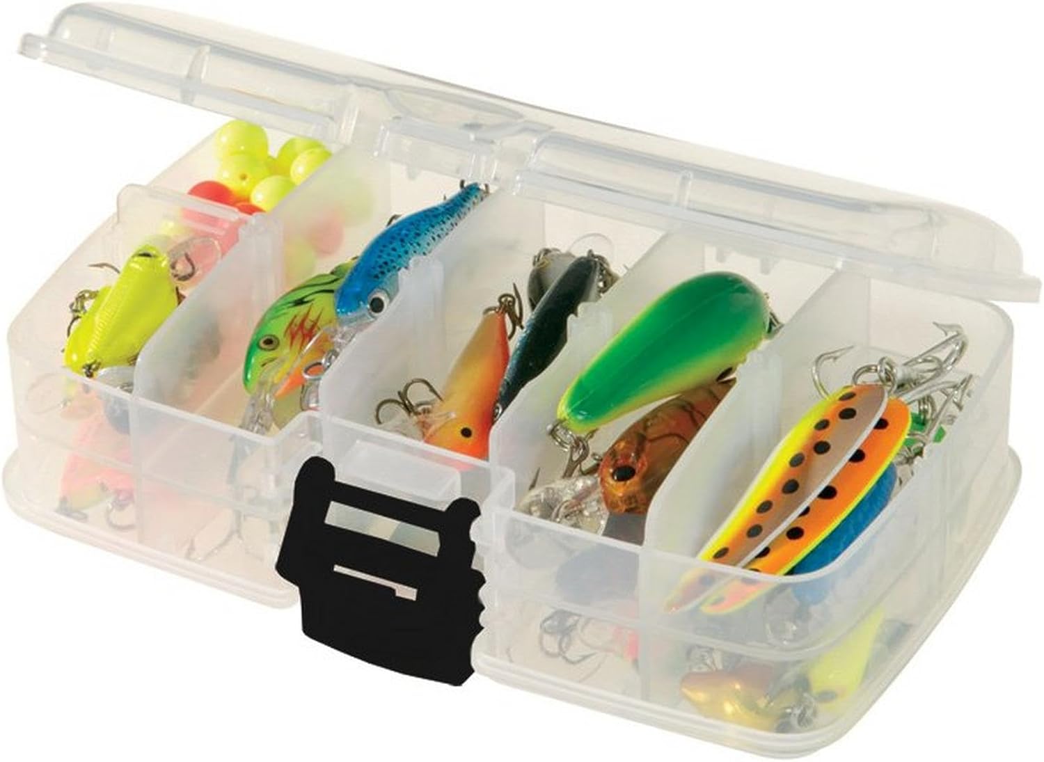 Double-Sided Fishing Tackle Box