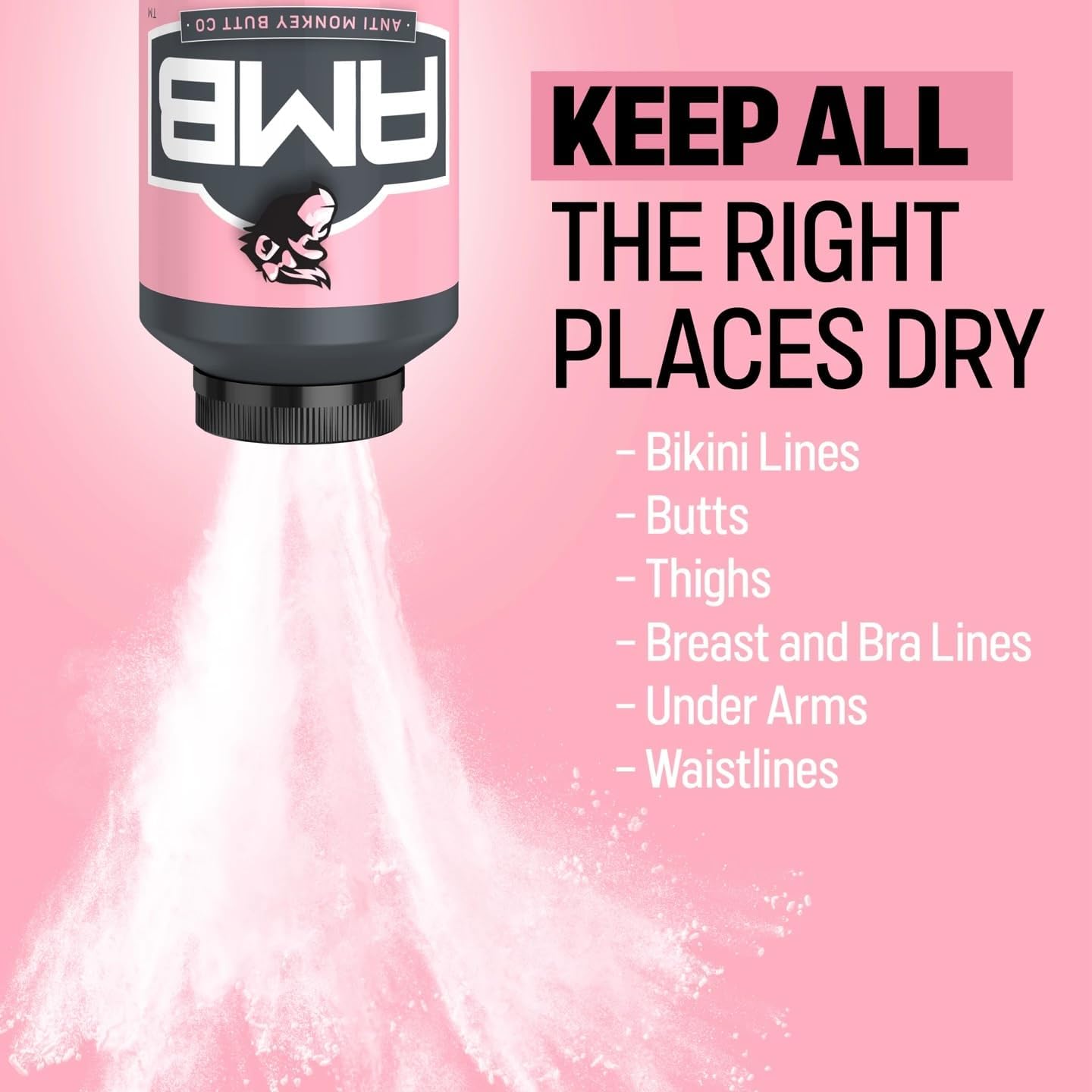 Women's Talc-Free Anti-Chafing Body Powder
