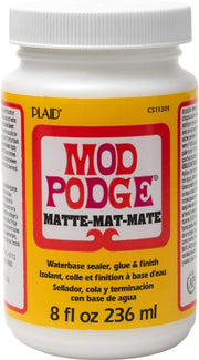 All-in-One Matte Craft Sealer, Glue & Finish – 8 oz