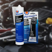 Permatex 81158 Black Silicone Adhesive Sealant – 3 Oz