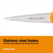 5-Inch Micro-Tip Fabric Scissors – Orange
