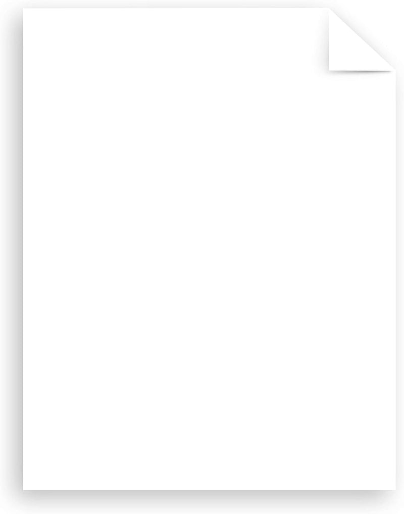 White Index Cardstock – 8.5 x 11, 300 Sheets