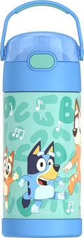 Kids Insulated Straw Water Bottle