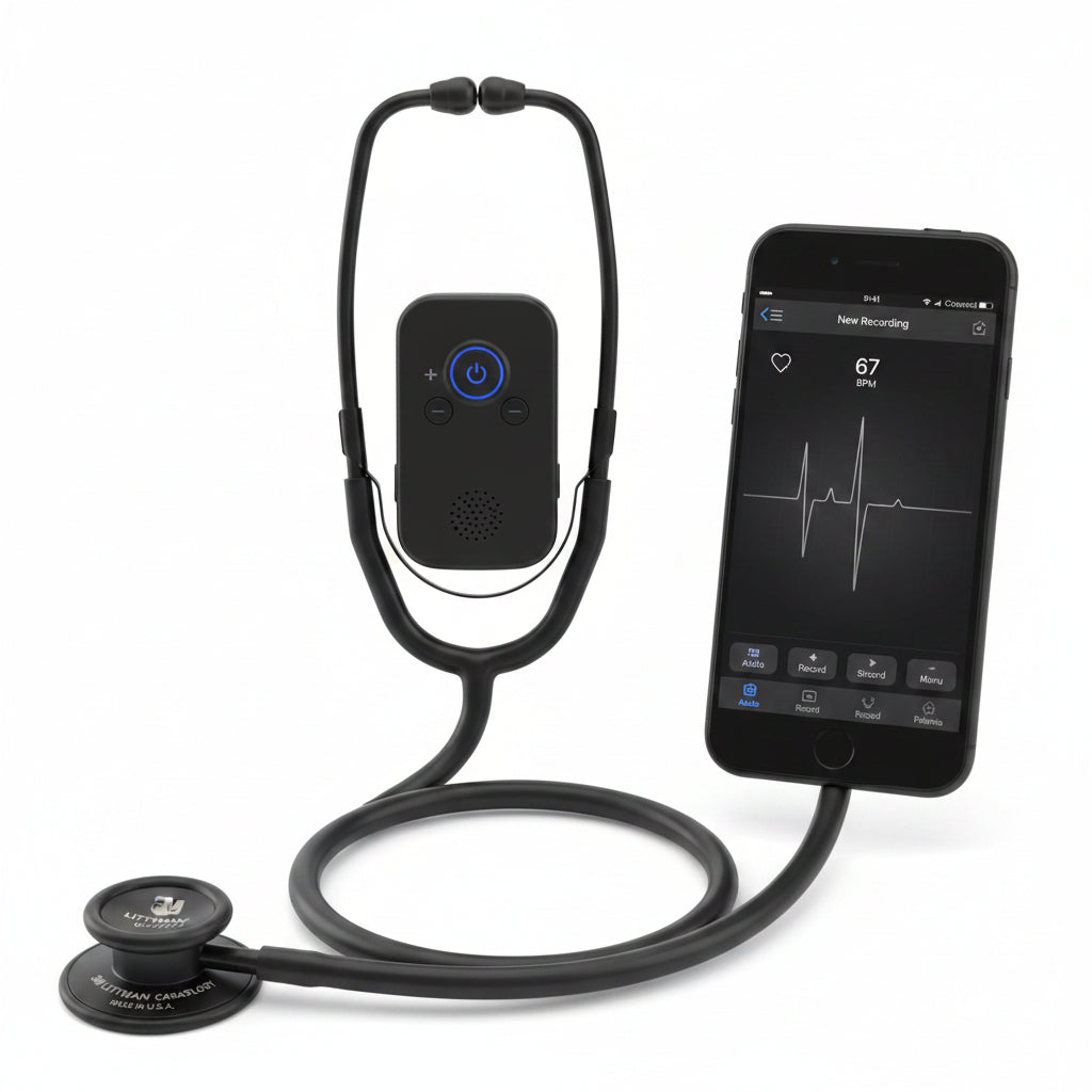 CORE Digital Stethoscope with 40x Amplification