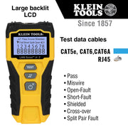 LAN Cable Tester for RJ45 Connections