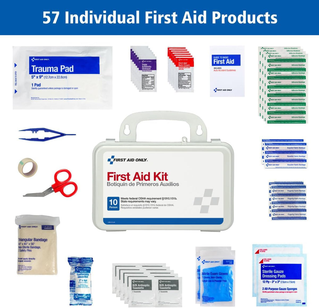 All-Purpose Emergency First Aid Kit – 57 Pieces