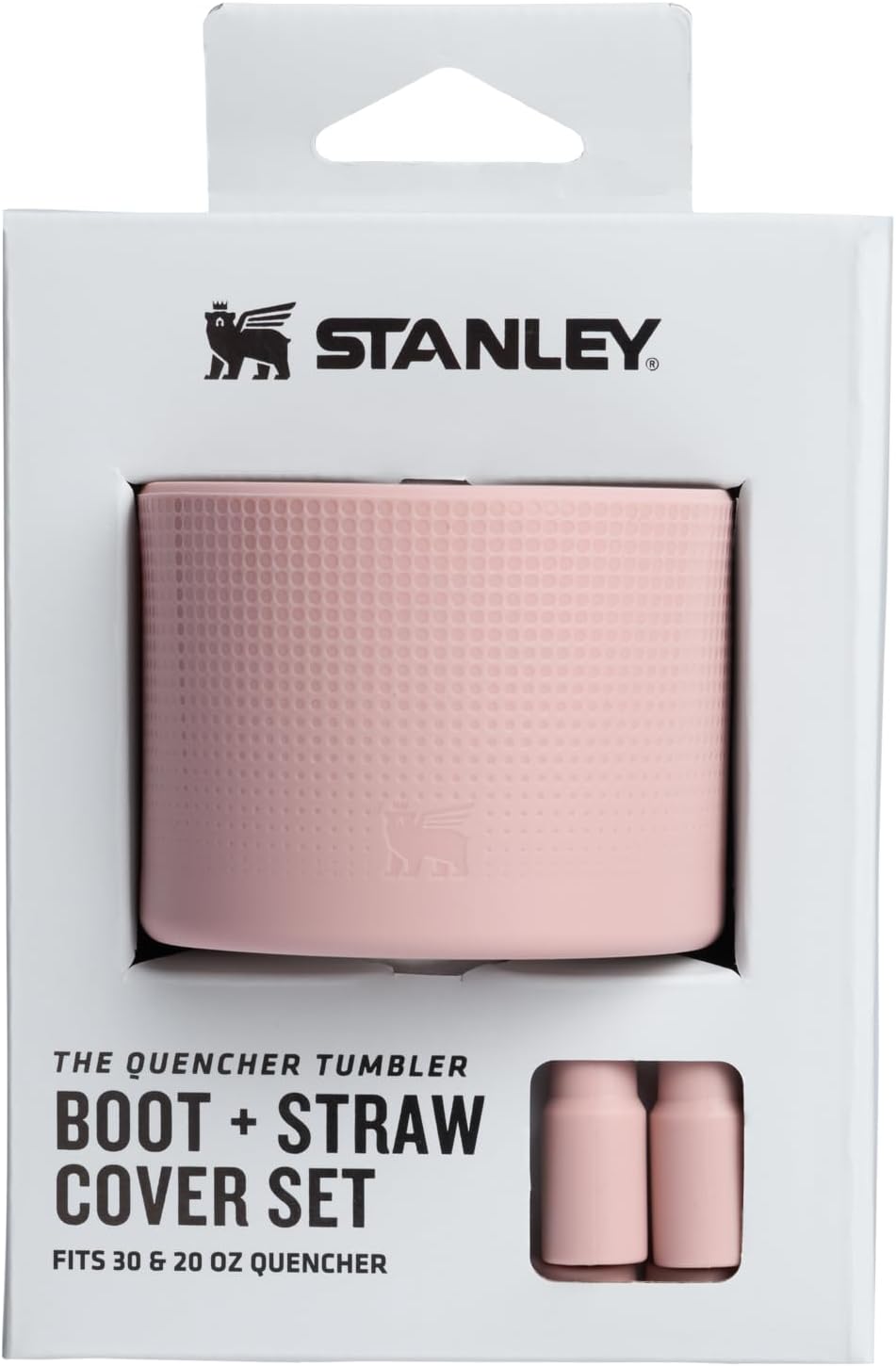 Silicone Tumbler Boot & Straw Cover Accessory Set