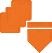 Throw Down Baseball Base Set with Home Plate & Pitcher's Rubber