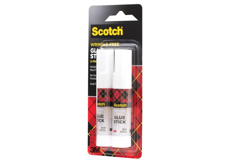 Wrinkle-Free Washable Glue Sticks – 0.27 oz, 2 Pack