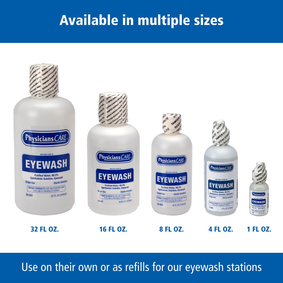 Sterile Eye Wash Solution – 16 oz