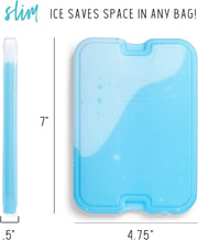Reusable XL Slim Ice Packs – 4 Pack