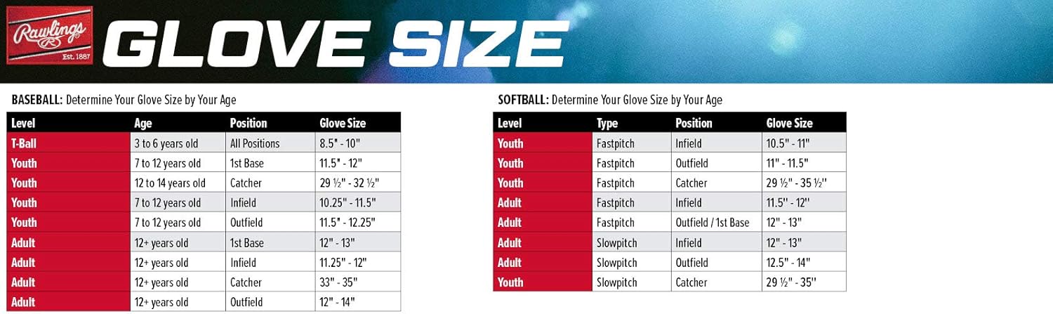 Youth T-Ball Baseball Glove 9-11.5 Inch