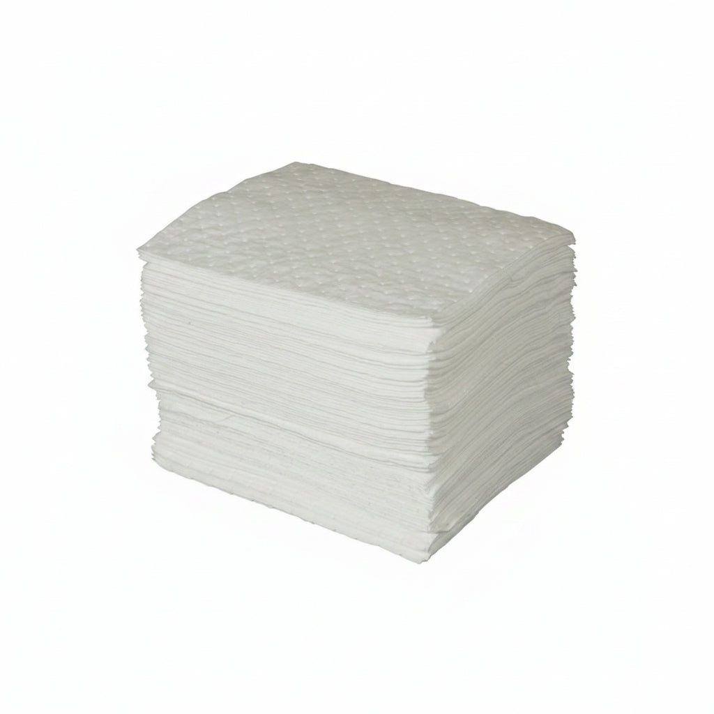 Heavy Duty Oil Only Absorbent Pads, 15" x 17"
