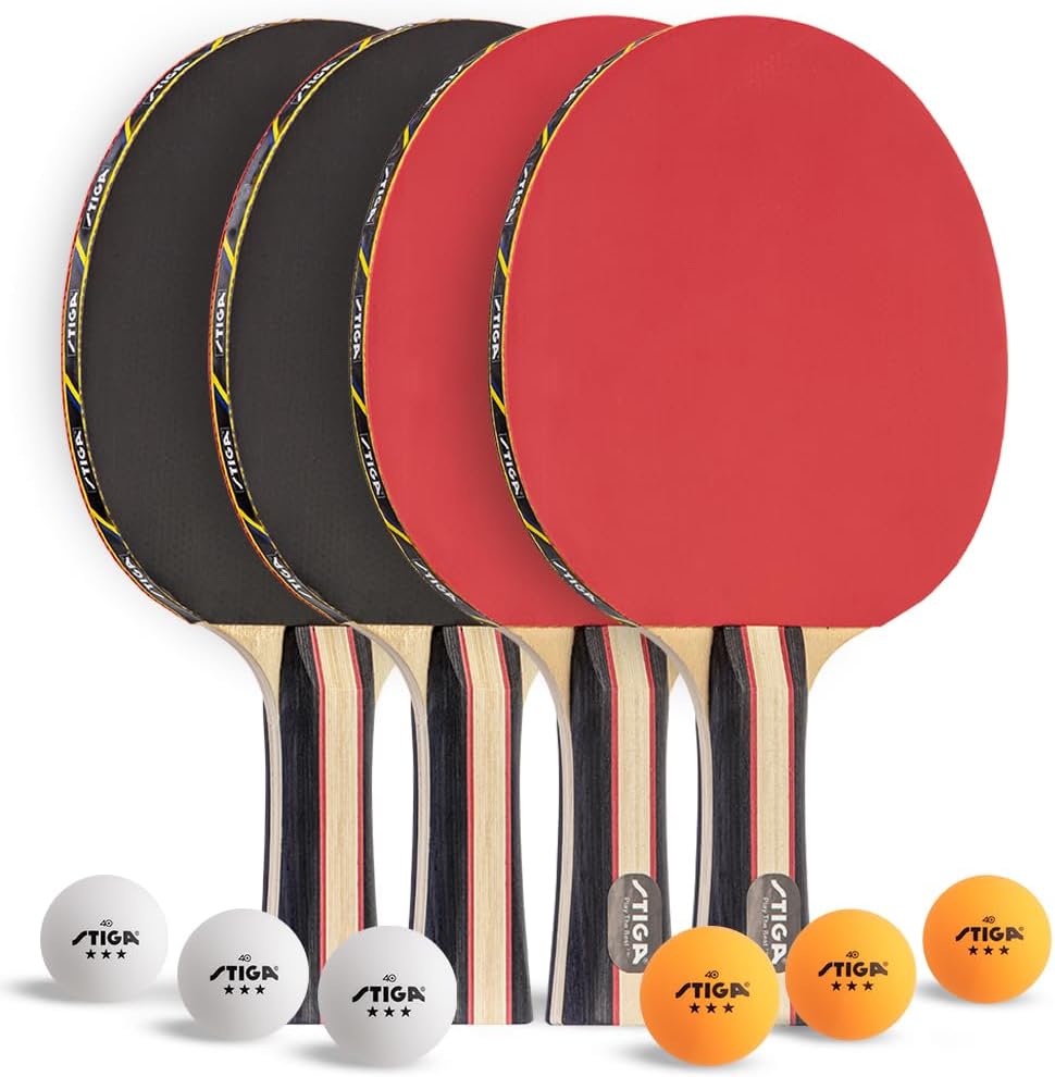 Table Tennis Paddle & Ball Set