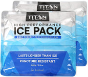Titan Soft Gel Ice Pack – 2 Pack, 600g Each
