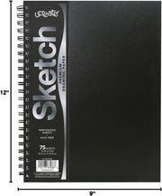 Heavyweight Poly-Cover Sketch Book – 9 x 12, 75 Sheets