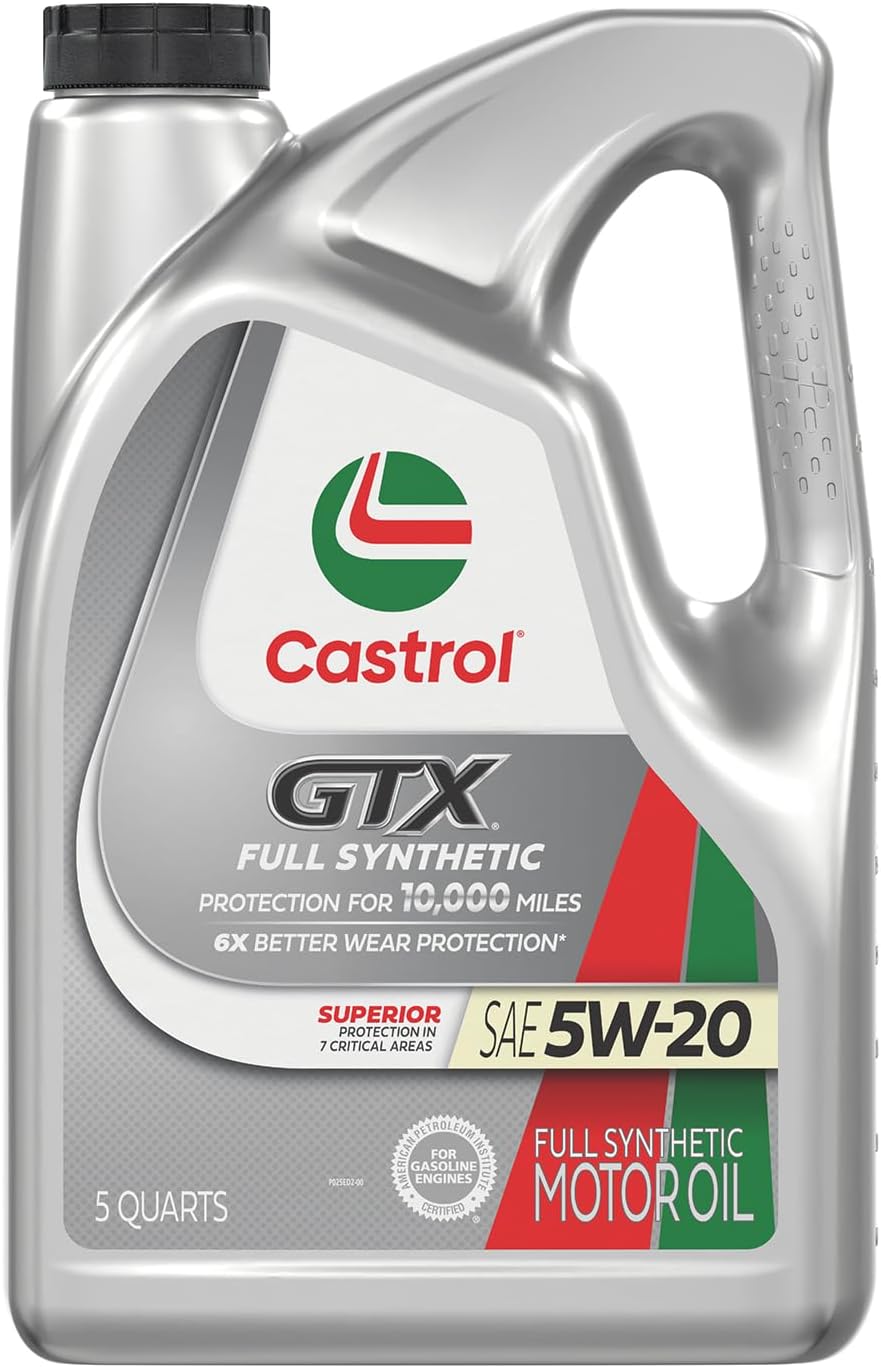 SAE 5W-20 Full Synthetic Motor Oil – 5 Quarts