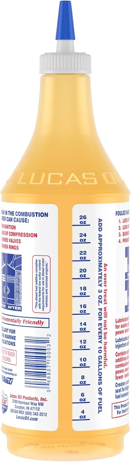 Lucas Oil Fuel Treatment – 1 Quart, 10003