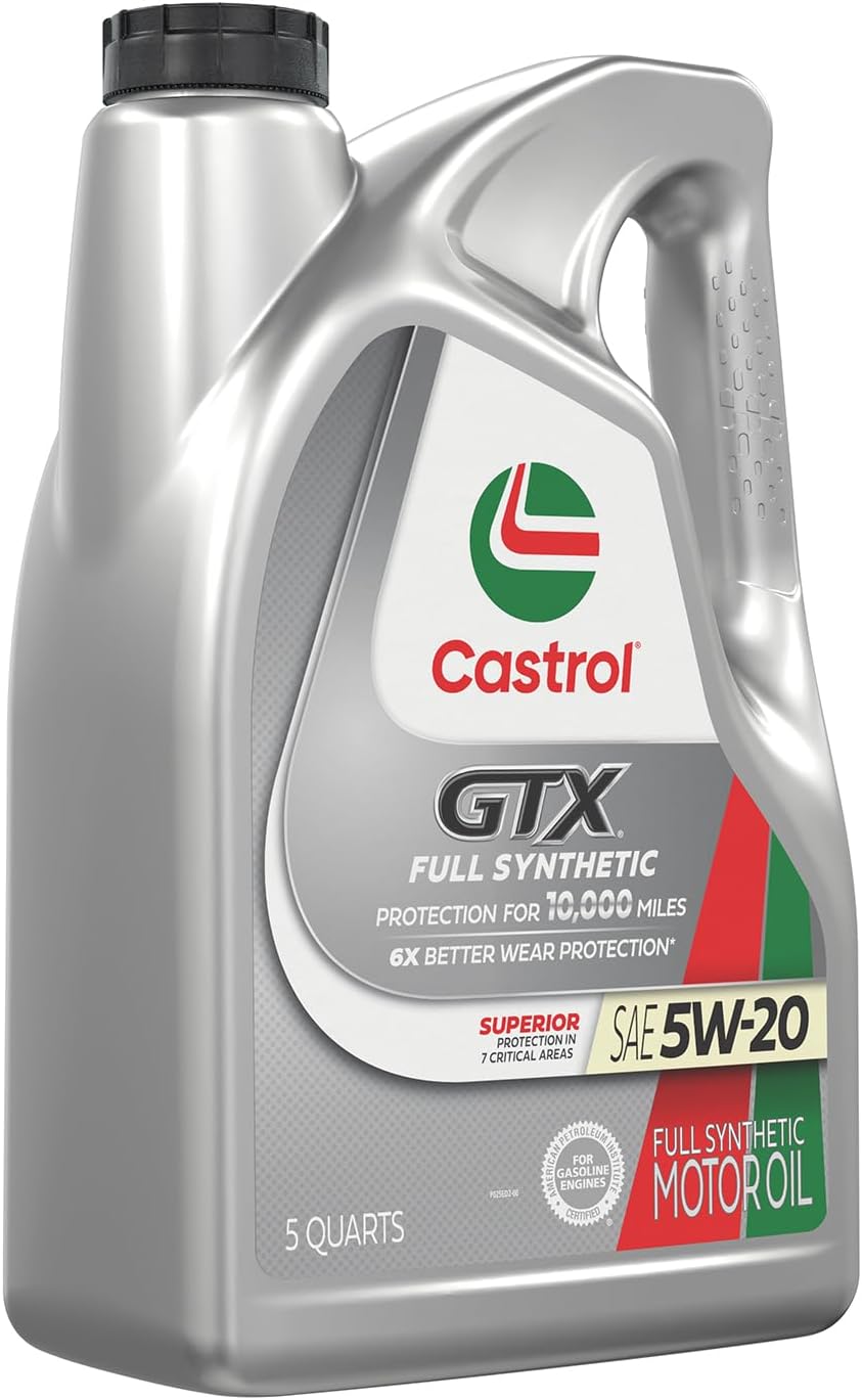 SAE 5W-20 Full Synthetic Motor Oil – 5 Quarts