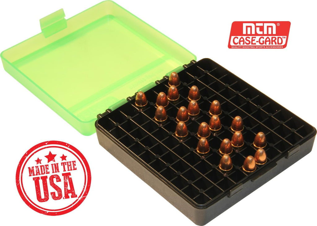 100-Round Flip-Top Ammo Storage Box