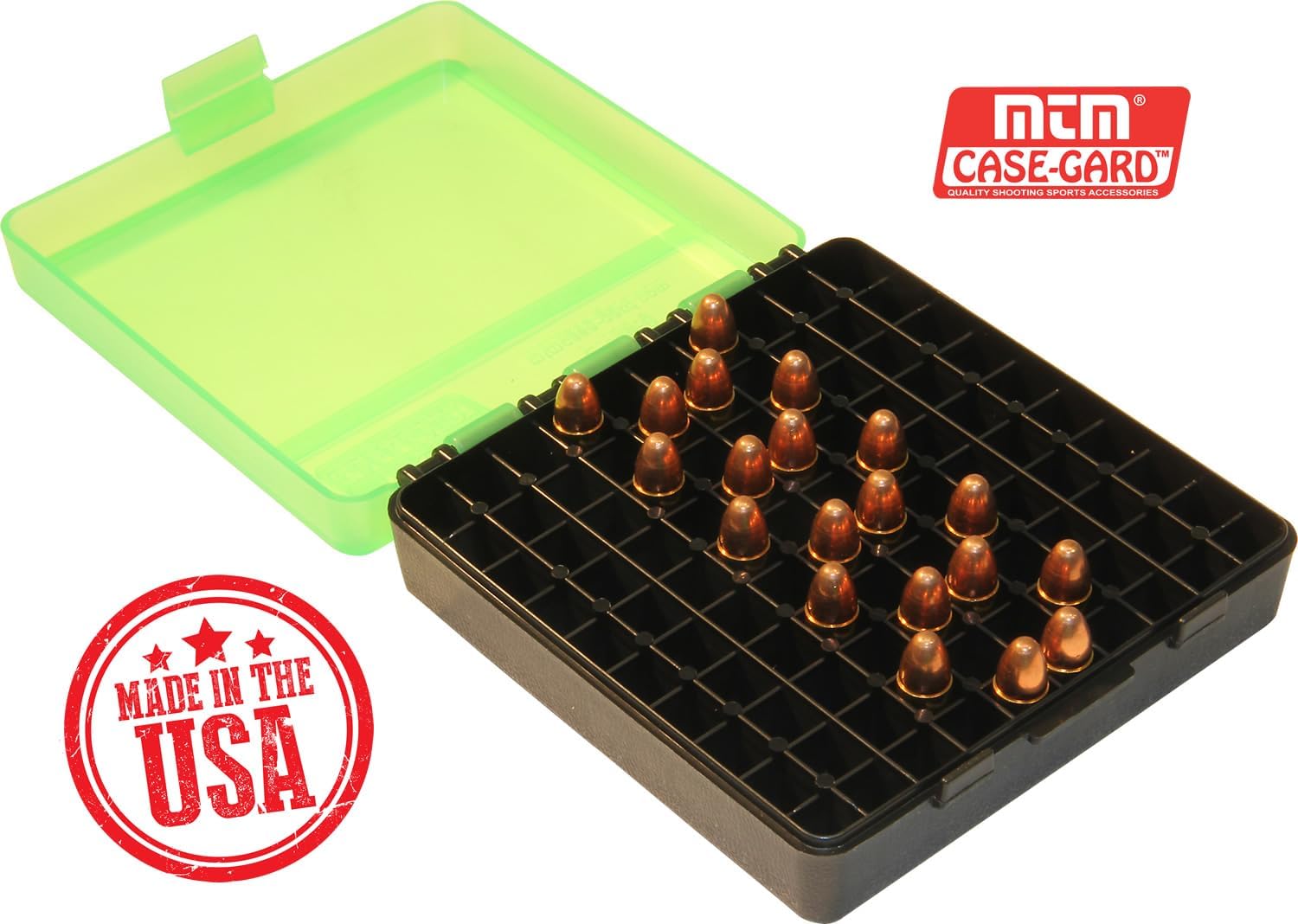 100-Round Flip-Top Ammo Storage Box
