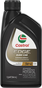 Euro SAE 5W-40 Advanced Full Synthetic Motor Oil – 6 Quart Pack