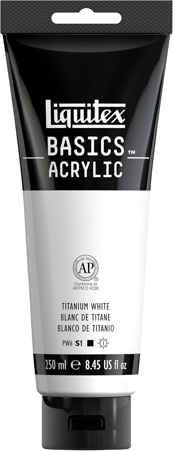 Titanium White Acrylic Paint