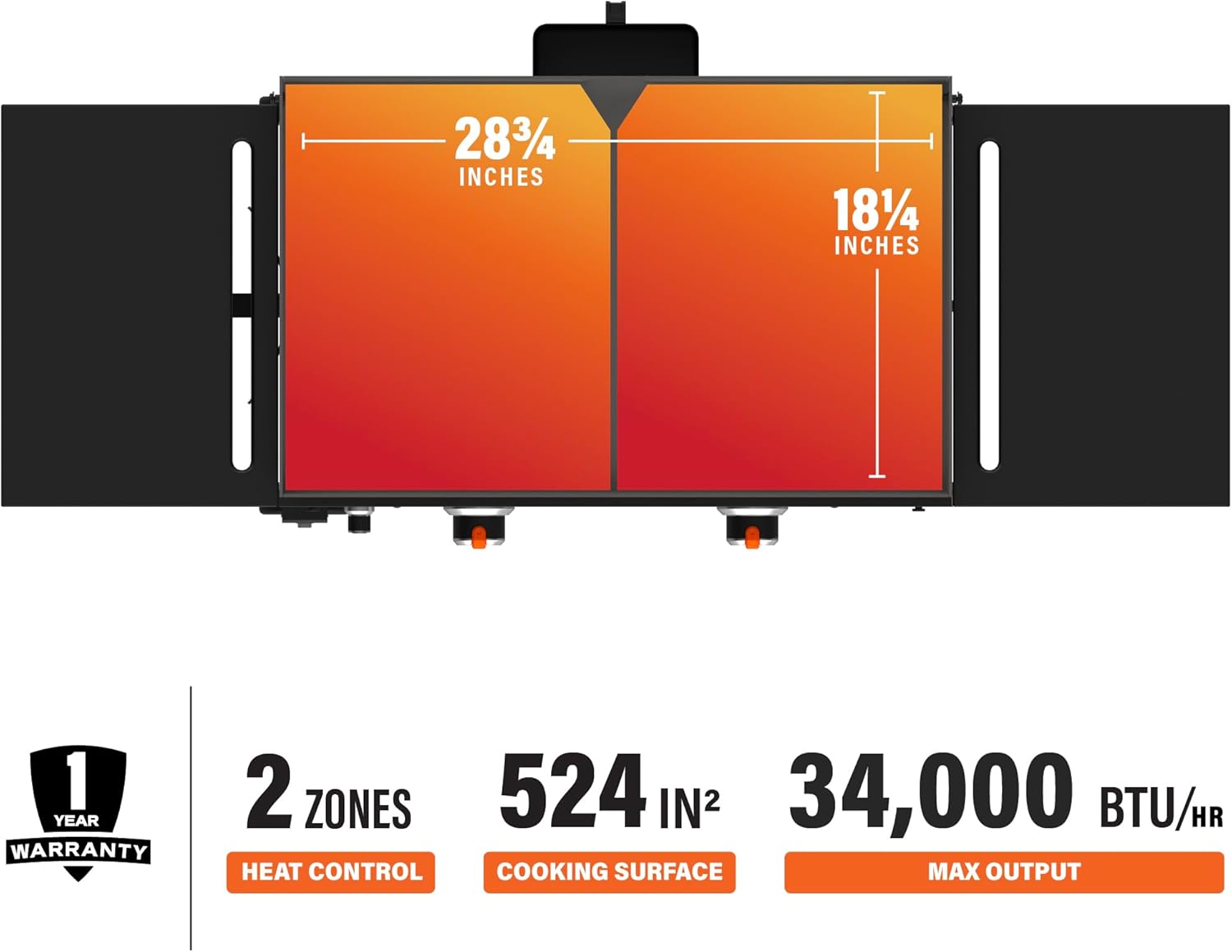 28 Inch Propane Griddle