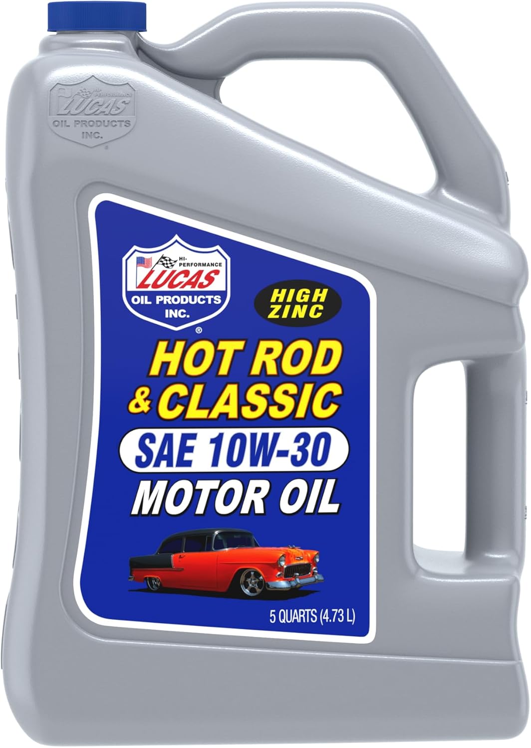 SAE 10W-30 Hot Rod & Classic Car Motor Oil – 5 Quarts