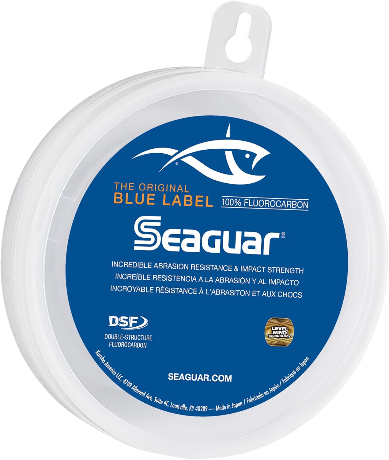 Seaguar Blue Label 100% Fluorocarbon Fishing Leader Line