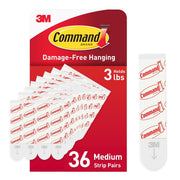Medium Replacement Adhesive Strips – 36 Pack