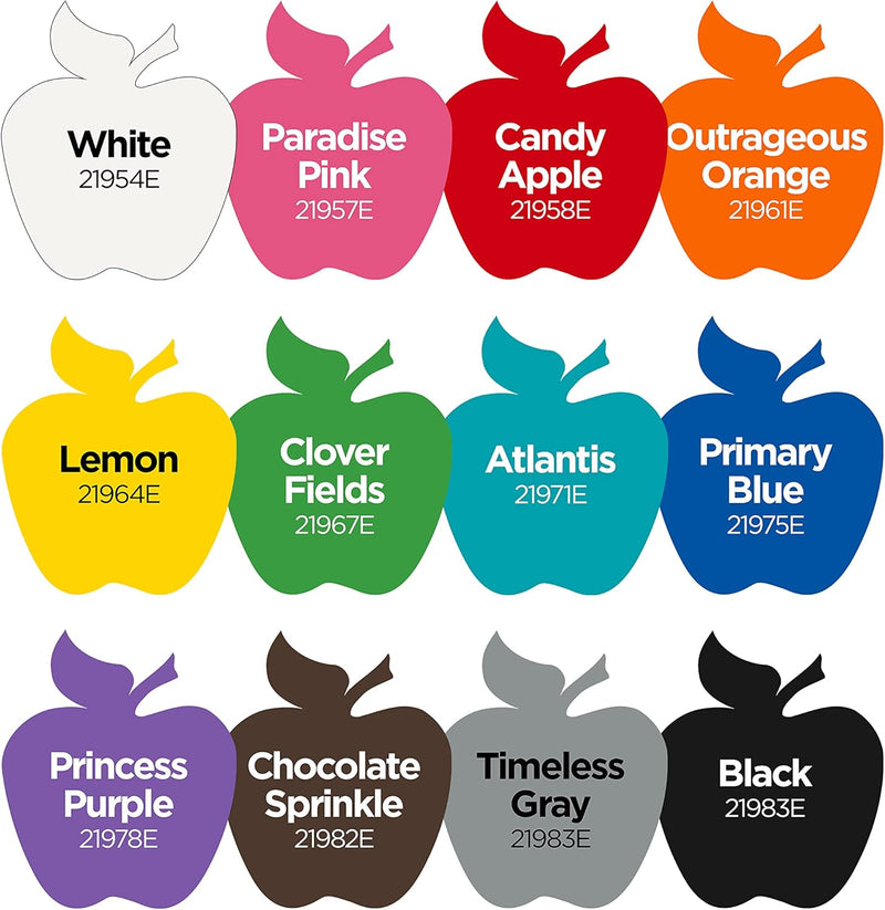 Essential Acrylic Paint Set – 12 Colors, 24 fl oz