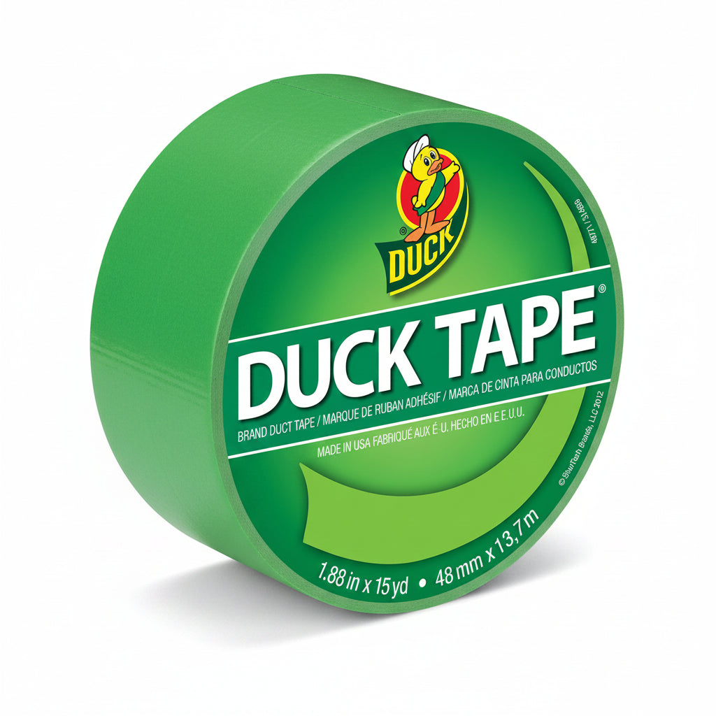Neon Lime Green Duct Tape, 1.88" x 15 Yards