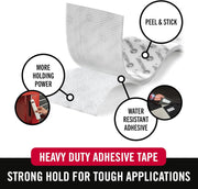Heavy Duty Hook & Loop Tape Roll