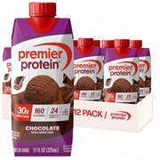 Premier Protein Chocolate Shake, 30g Protein, 12-Pack