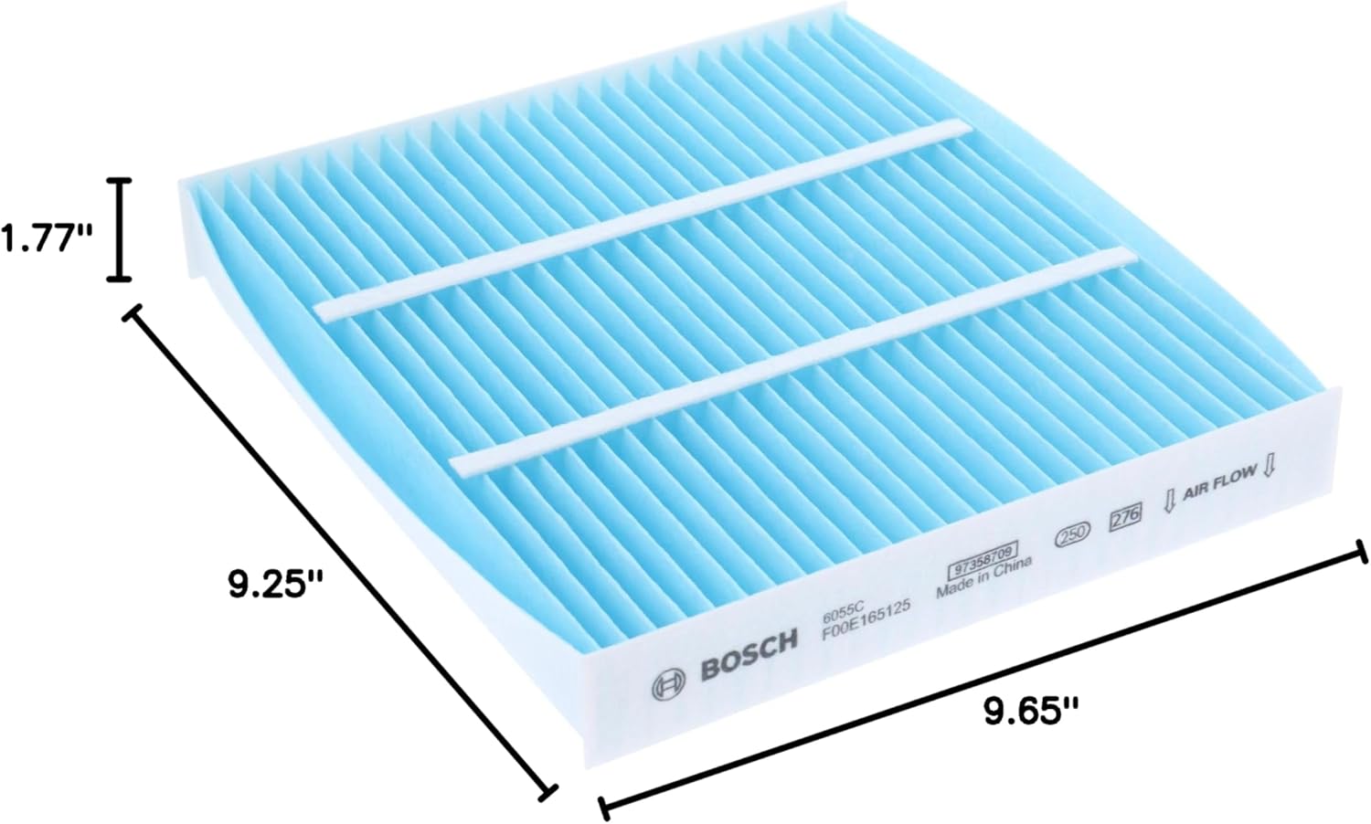 Bosch 6055C HEPA Cabin Air Filter – 3-Layer Protection