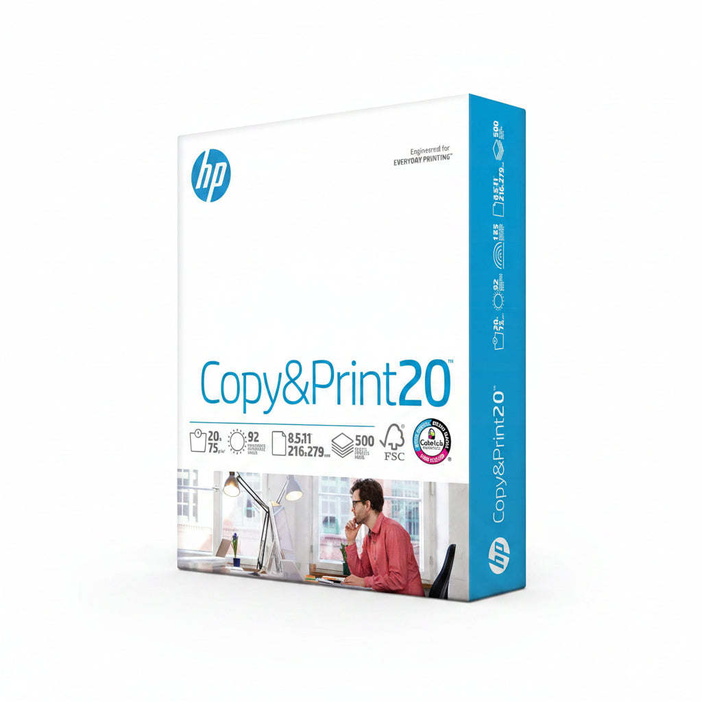 HP Printer Paper, 8.5" x 11", 20 lb, 500 Sheets
