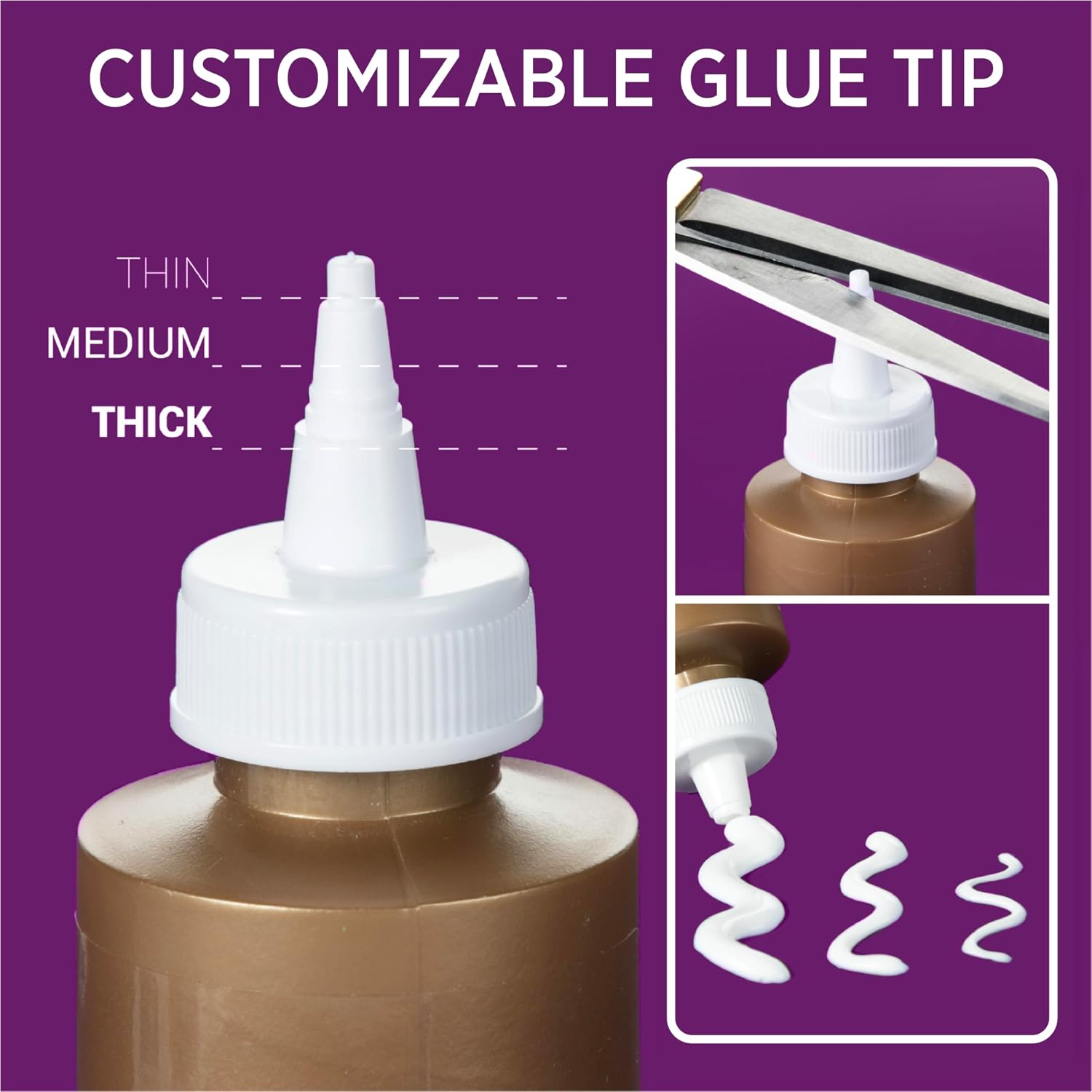 All-Purpose Clear-Drying Tacky Craft Glue – 8 oz