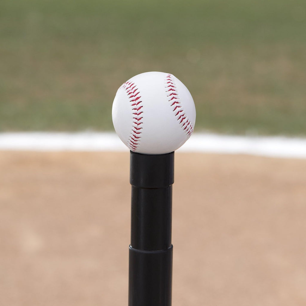 Adjustable Baseball & Softball Batting Tee with Home Plate