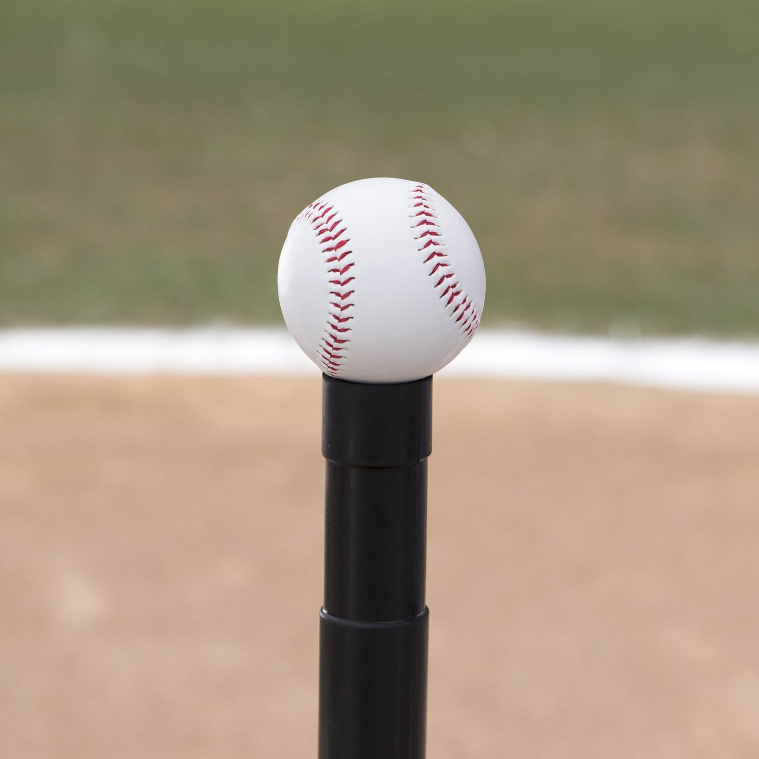 Adjustable Baseball & Softball Batting Tee with Home Plate