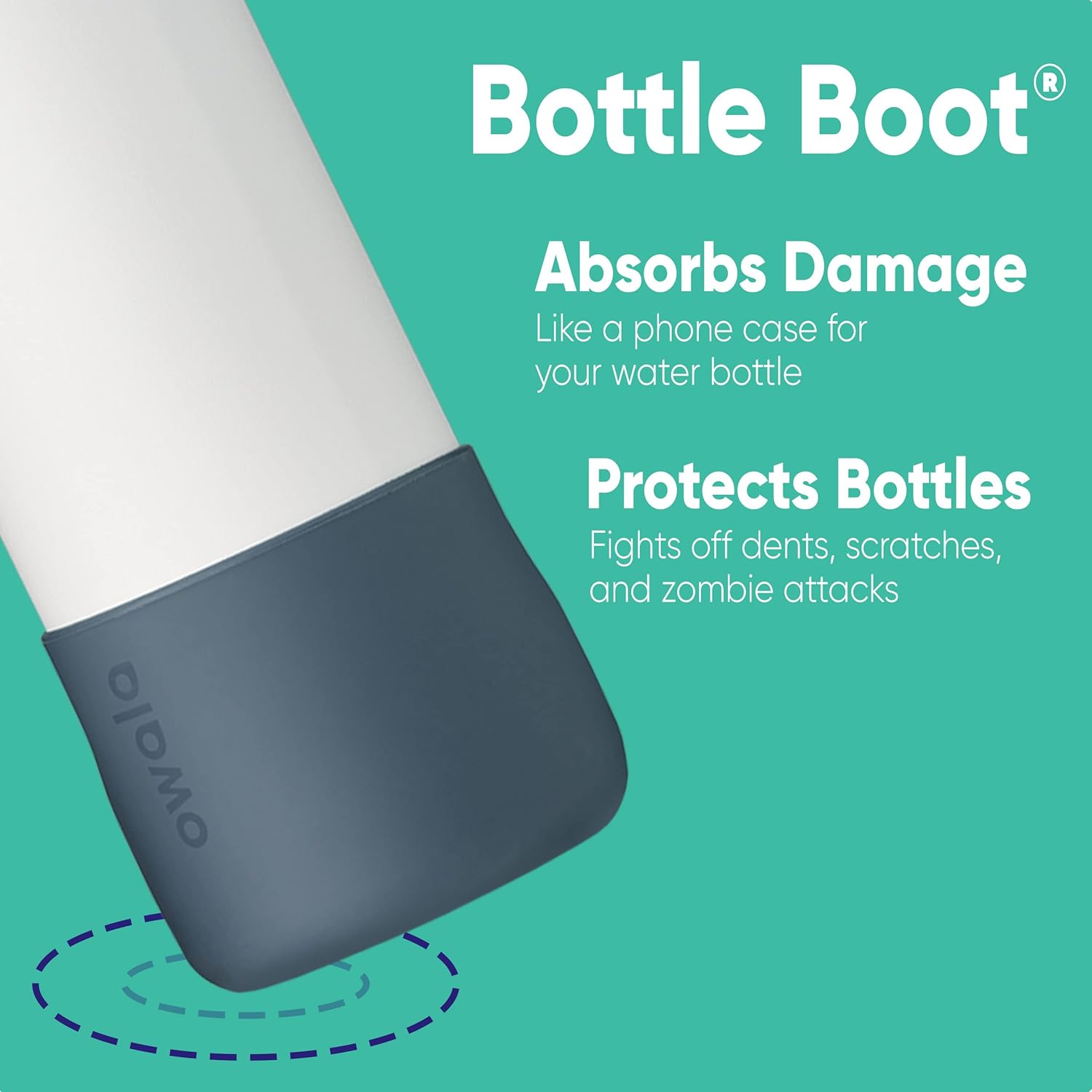 Silicone Water Bottle Boot for 24 Oz Bottles