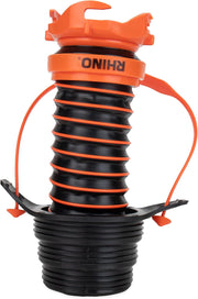 Flexible 3-in-1 RV Sewer Hose Adapter & Drain Seal