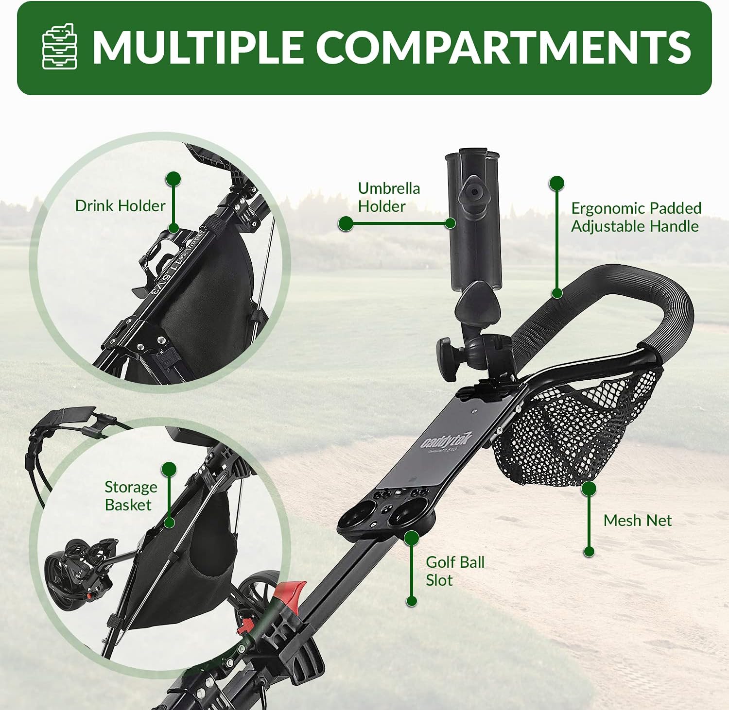 Lightweight Golf Push Cart