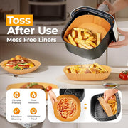 125 Pack Air Fryer Liners