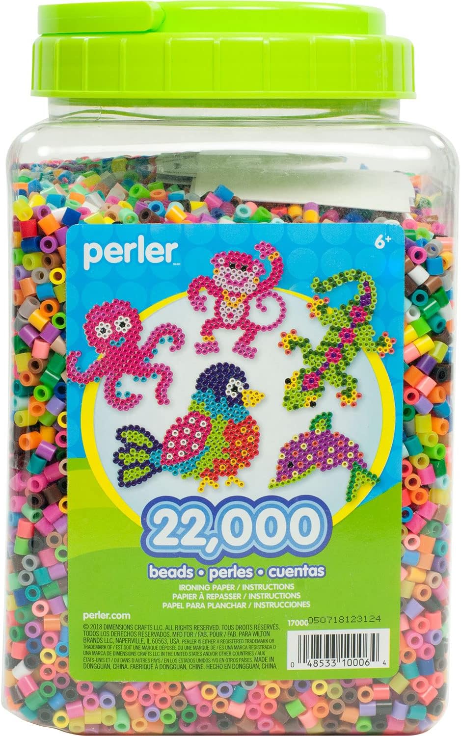 Fuse Beads Jar